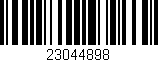 Código de barras (EAN, GTIN, SKU, ISBN): '23044898'