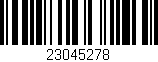Código de barras (EAN, GTIN, SKU, ISBN): '23045278'