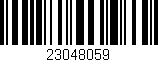 Código de barras (EAN, GTIN, SKU, ISBN): '23048059'