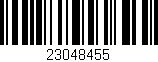 Código de barras (EAN, GTIN, SKU, ISBN): '23048455'