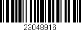 Código de barras (EAN, GTIN, SKU, ISBN): '23048916'