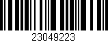 Código de barras (EAN, GTIN, SKU, ISBN): '23049223'