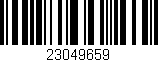 Código de barras (EAN, GTIN, SKU, ISBN): '23049659'