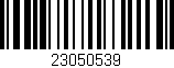 Código de barras (EAN, GTIN, SKU, ISBN): '23050539'