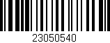 Código de barras (EAN, GTIN, SKU, ISBN): '23050540'