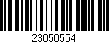 Código de barras (EAN, GTIN, SKU, ISBN): '23050554'