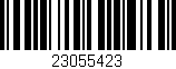 Código de barras (EAN, GTIN, SKU, ISBN): '23055423'