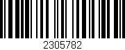 Código de barras (EAN, GTIN, SKU, ISBN): '2305782'