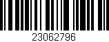 Código de barras (EAN, GTIN, SKU, ISBN): '23062796'