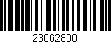 Código de barras (EAN, GTIN, SKU, ISBN): '23062800'