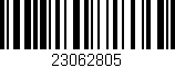 Código de barras (EAN, GTIN, SKU, ISBN): '23062805'
