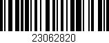 Código de barras (EAN, GTIN, SKU, ISBN): '23062820'