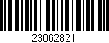 Código de barras (EAN, GTIN, SKU, ISBN): '23062821'