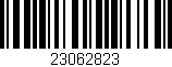 Código de barras (EAN, GTIN, SKU, ISBN): '23062823'