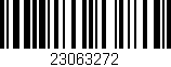 Código de barras (EAN, GTIN, SKU, ISBN): '23063272'