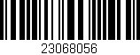 Código de barras (EAN, GTIN, SKU, ISBN): '23068056'