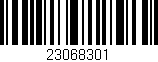 Código de barras (EAN, GTIN, SKU, ISBN): '23068301'