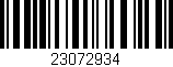 Código de barras (EAN, GTIN, SKU, ISBN): '23072934'