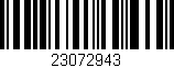 Código de barras (EAN, GTIN, SKU, ISBN): '23072943'