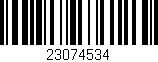 Código de barras (EAN, GTIN, SKU, ISBN): '23074534'