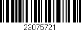 Código de barras (EAN, GTIN, SKU, ISBN): '23075721'