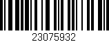 Código de barras (EAN, GTIN, SKU, ISBN): '23075932'