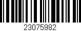 Código de barras (EAN, GTIN, SKU, ISBN): '23075982'