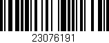 Código de barras (EAN, GTIN, SKU, ISBN): '23076191'