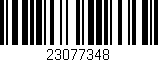 Código de barras (EAN, GTIN, SKU, ISBN): '23077348'