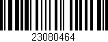 Código de barras (EAN, GTIN, SKU, ISBN): '23080464'