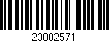 Código de barras (EAN, GTIN, SKU, ISBN): '23082571'