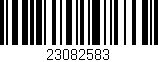 Código de barras (EAN, GTIN, SKU, ISBN): '23082583'