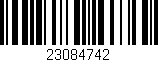 Código de barras (EAN, GTIN, SKU, ISBN): '23084742'