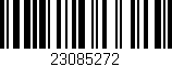 Código de barras (EAN, GTIN, SKU, ISBN): '23085272'