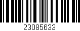 Código de barras (EAN, GTIN, SKU, ISBN): '23085633'