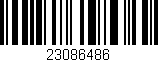 Código de barras (EAN, GTIN, SKU, ISBN): '23086486'