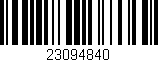 Código de barras (EAN, GTIN, SKU, ISBN): '23094840'