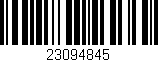 Código de barras (EAN, GTIN, SKU, ISBN): '23094845'