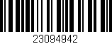 Código de barras (EAN, GTIN, SKU, ISBN): '23094942'