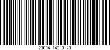 Código de barras (EAN, GTIN, SKU, ISBN): '23094_142_0_48'