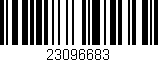 Código de barras (EAN, GTIN, SKU, ISBN): '23096683'