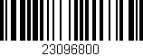 Código de barras (EAN, GTIN, SKU, ISBN): '23096800'