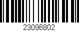 Código de barras (EAN, GTIN, SKU, ISBN): '23096802'