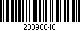 Código de barras (EAN, GTIN, SKU, ISBN): '23098840'