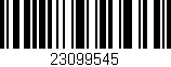 Código de barras (EAN, GTIN, SKU, ISBN): '23099545'