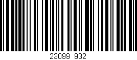 Código de barras (EAN, GTIN, SKU, ISBN): '23099/932'