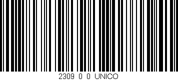 Código de barras (EAN, GTIN, SKU, ISBN): '2309_0_0_UNICO'