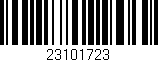 Código de barras (EAN, GTIN, SKU, ISBN): '23101723'