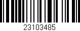 Código de barras (EAN, GTIN, SKU, ISBN): '23103485'