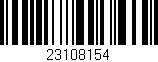 Código de barras (EAN, GTIN, SKU, ISBN): '23108154'
